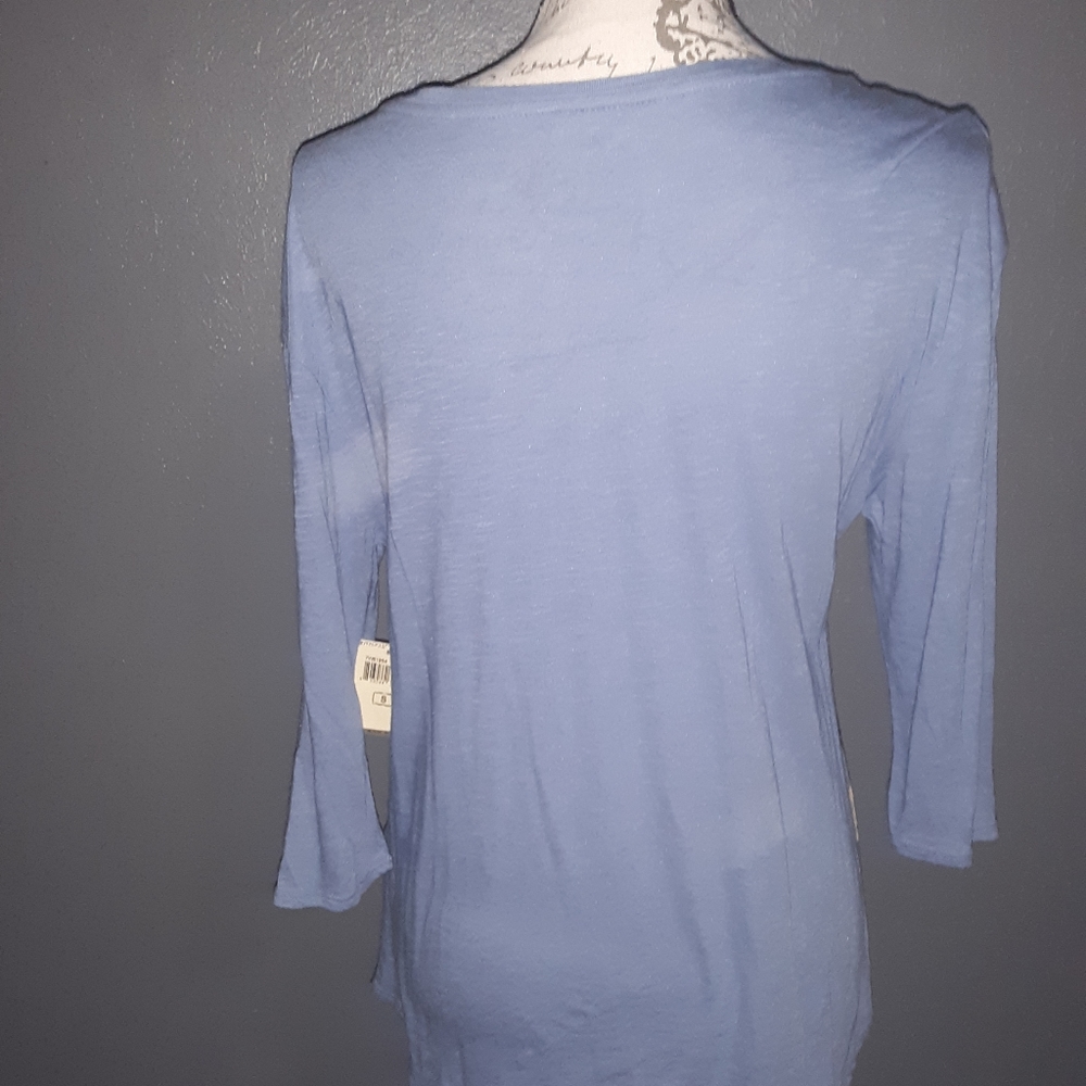 LUCKY BRAND FLORAL TUNIC - Picture 3 of 10
